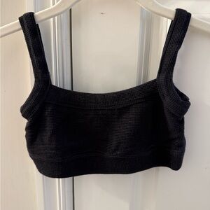 Jo and Jax Kids Black Knit Dance Top